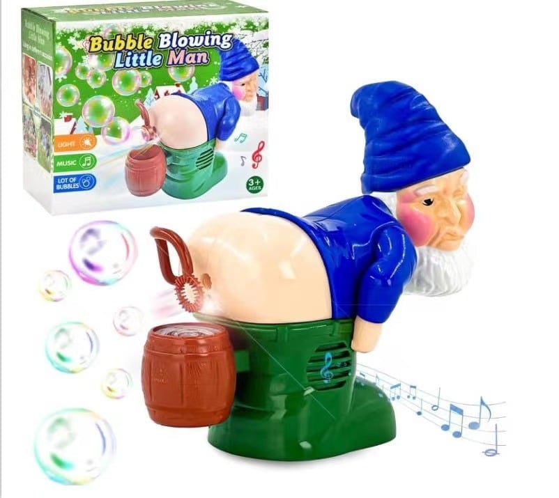 Funny Santa Bubble Blowing Machine