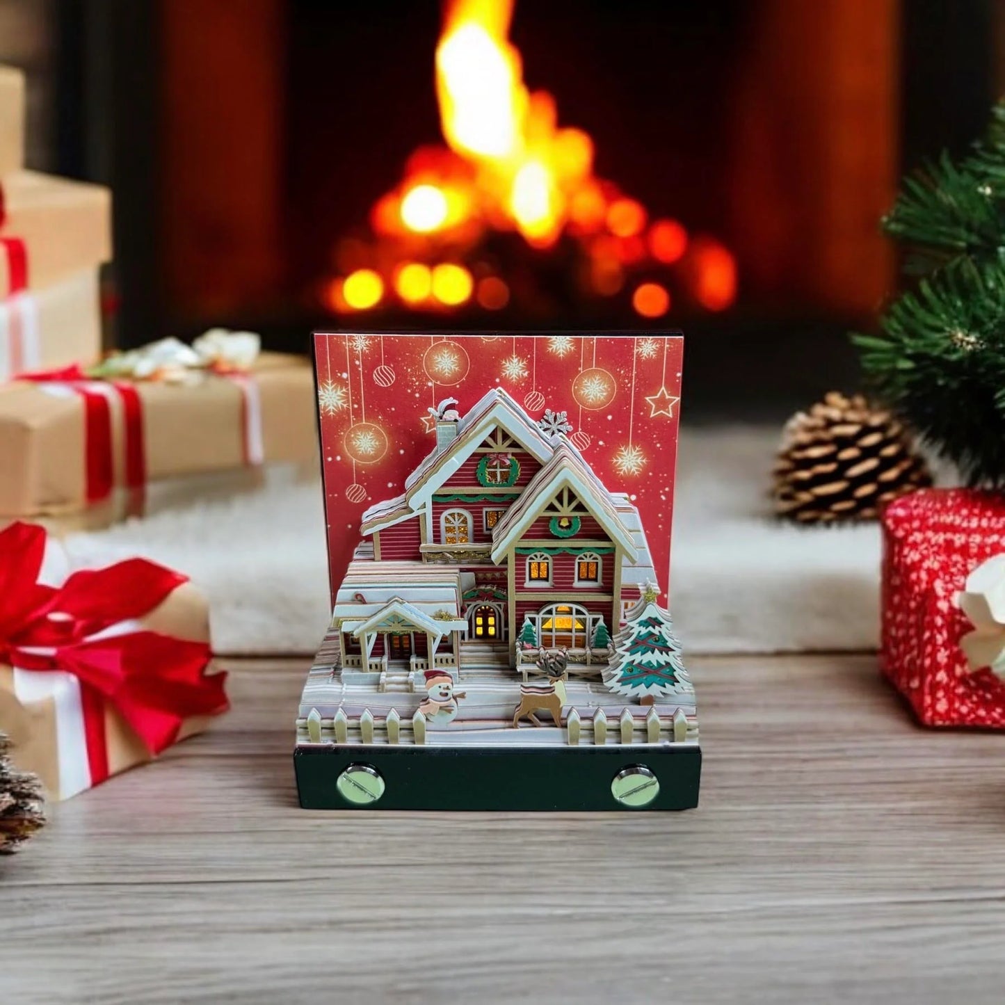 Calendar 3D - Christmas House